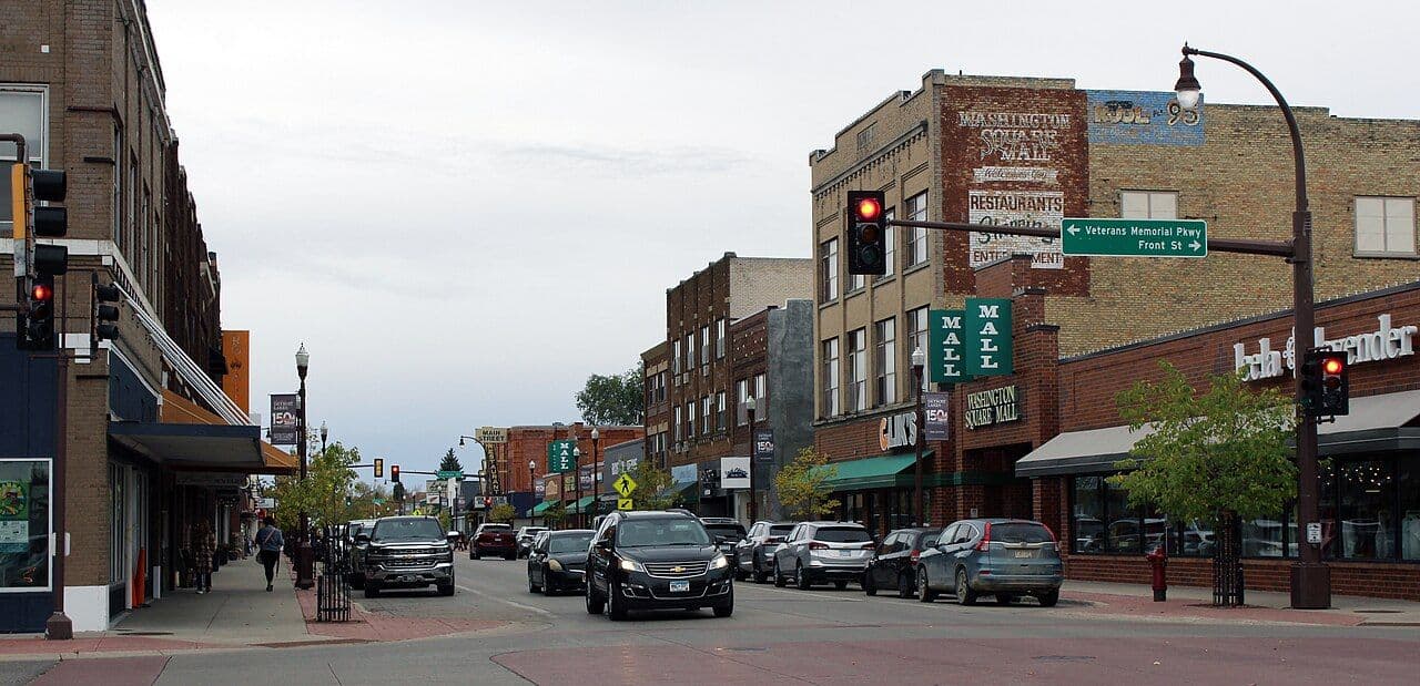 Downtown Detroit Lakes, Minnesota